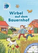 Cover-Bild zum Titel 'Leseprofis - Mit Bildern lesen lernen: Wirbel auf dem Bauernhof, Erstes Lesen' von 'Luise Holthausen'