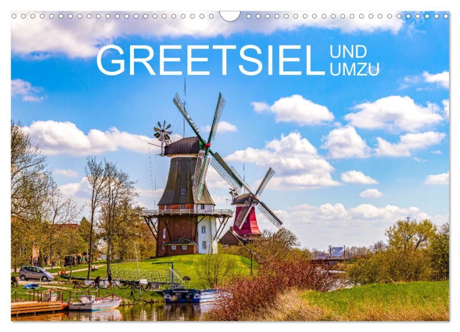 Greetsiel und Umzu (Wandkalender 2025 DIN A3 quer), CALVENDO Monatskalender - Andrea Dreegmeyer