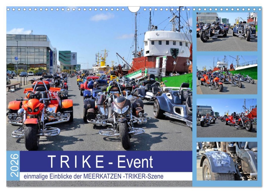 T R I K E - Event (Wandkalender 2026 DIN A3 quer), CALVENDO Monatskalender - Günther Klünder