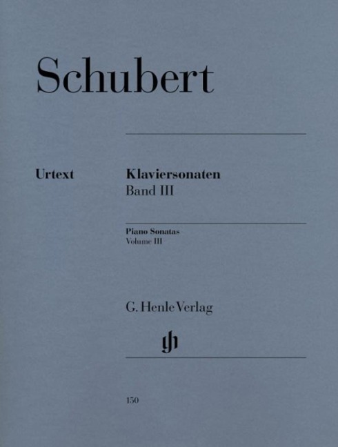 Klaviersonaten Band III (Frühe und unvollendete Sonaten) - Franz Schubert