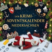 Cover-Bild zum Titel 'Der Krimi-Adventskalender Niedersachsen' von 'Alexander Schneider'