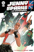 Cover-Bild zum Titel 'Jenny Sparks: Die Wiedergeburt (Deluxe Edition)' von 'Tom King, Jeff Spokes'