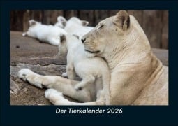 Cover-Bild zum Titel 'Der Tierkalender 2026 Fotokalender DIN A5' von 'Tobias Becker'