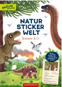 Cover-Bild zum Titel 'Natur-Stickerwelt - Dinosaurier und Co.' von ''