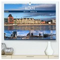 KÖLN AUSBLICK - RHEINBLICK (hochwertiger Premium Wandkalender 2025 DIN A2 quer), Kunstdruck in Hochglanz - U. Boettcher