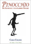 Cover-Bild zum Titel 'Pinocchio (Vollständige deutsche Ausgabe) (Illustriert)' von 'Carlo Collodi'