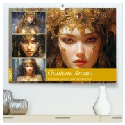 Cover-Bild zum Titel 'Goldene Anmut. Verträumt, sinnlich und verführerisch (hochwertiger Premium Wandkalender 2027 DIN A2 quer), Kunstdruck in Hochglanz' von 'Rose Hurley'