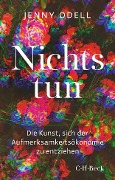 Cover-Bild zum Titel 'Nichts tun' von 'Jenny Odell'