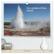 Der goldene Zirkel, Island (hochwertiger Premium Wandkalender 2026 DIN A2 quer), Kunstdruck in Hochglanz - Margarete Brunhilde Kesting