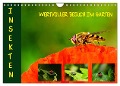 Insekten - wertvolle Gäste im Garten (Wandkalender 2024 DIN A4 quer), CALVENDO Monatskalender - Brinja Schmidt