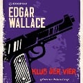 Cover-Bild zum Titel 'Klub der Vier' von 'Edgar Wallace'