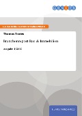 Cover-Bild zum Titel 'Branchenreport Bau & Immobilien' von 'Thomas Trares'