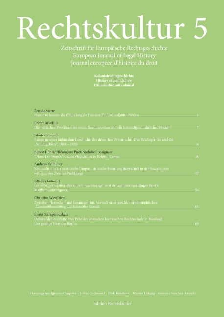 Rechtskultur 5 - 