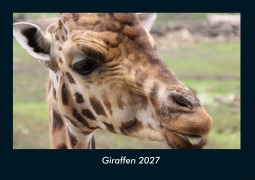 Cover-Bild zum Titel 'Giraffen 2027 Fotokalender DIN A4' von 'Tobias Schmitt, Kevin Heber'
