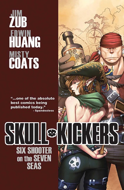 Skullkickers Volume 3: Six Shooter on the Seven Seas - Jim Zubkavich