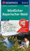 Cover-Bild zum Titel 'KOMPASS Wanderkarte 195 Nördlicher Bayerischer Wald 1:50.000' von ''