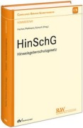 Cover-Bild zum Titel 'HinSchG - Hinweisgeberschutzgesetz' von ''