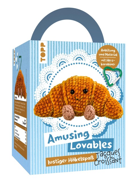 Amusing Lovables Häkelset Jacques Croissant - Melanie Czerny