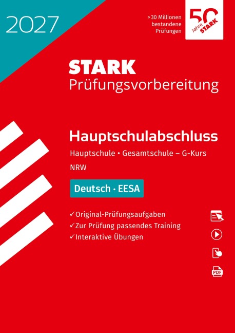 STARK Deutsch - Hauptschulabschluss (EESA) 2027 NRW - Prüfungsvorbereitung - 