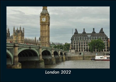 London 2022 Fotokalender DIN A5 - Tobias Becker