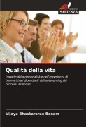 Cover-Bild zum Titel 'Qualità della vita' von 'Vijaya Bhaskararao Bonam'