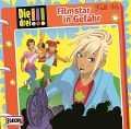Cover-Bild zum Titel '046/Filmstar in Gefahr' von 'Die Drei !!!'