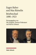 Cover-Bild zum Titel 'Eugen Huber und Max Rümelin' von ''