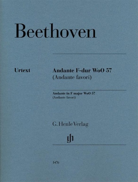 Beethoven, Ludwig van - Andante F-dur WoO 57 (Andante favori) - Ludwig van Beethoven