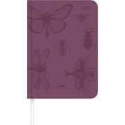 Cover-Bild zum Titel 'Lady Journal Deluxe Purple 2026 - Taschen-Kalender A6 (10,7x15,2 cm) - Tucson Einband - mit Motivprägung - Weekly - 192 Seiten - Alpha Edition' von ''