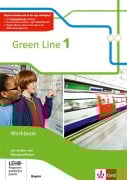 Cover-Bild zum Titel 'Green Line 1. Workbook mit 2 Audios und Übungssoftware. Neue Ausgabe. Bayern' von ''