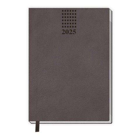 Trötsch Taschenkalender A7 Soft Touch Anthrazit 2025 - 