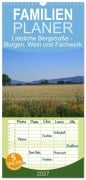 Cover-Bild zum Titel 'Familienplaner 2027 - Liebliche Bergstraße - Burgen, Wein und Fachwerk mit 5 Spalten (Wandkalender, 21 x 45 cm) CALVENDO' von 'Ilona Andersen'