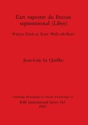 Cover-Bild zum Titel 'L'art rupestre du Fezzan septentrional (Libye)' von 'Jean-Loïc Le Quellec'