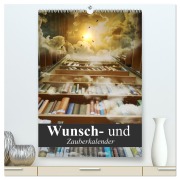 Cover-Bild zum Titel 'Wunsch- und Zauberkalender (hochwertiger Premium Wandkalender 2026 DIN A2 hoch), Kunstdruck in Hochglanz' von 'Elisabeth Stanzer'