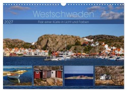Cover-Bild zum Titel 'Westschweden - Flair einer Küste in Licht und Farben (Wandkalender 2027 DIN A3 quer), CALVENDO Monatskalender' von 'Silke Liedtke Reisefotografie'