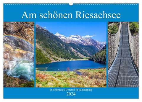 Am schönen Riesachsee (Wandkalender 2024 DIN A2 quer), CALVENDO Monatskalender - Christa Kramer