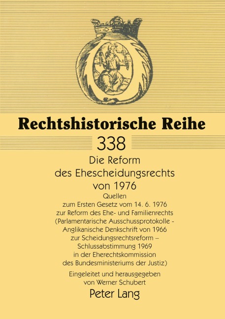 Die Reform des Ehescheidungsrechts von 1976 -  Die Reform des Ehescheidungsrechts von 1976 -