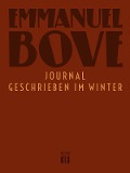 Cover-Bild zum Titel 'Journal - geschrieben im Winter' von 'Emmanuel Bove'
