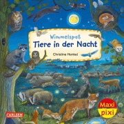 Cover-Bild zum Titel 'Maxi Pixi 425: VE 5: Wimmelspaß Tiere in der Nacht (5 Exemplare)' von 'Christine Henkel'