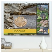 Cover-Bild zum Titel 'Conques ist eine wichtige Station am französischen Jakobsweg (hochwertiger Premium Wandkalender 2026 DIN A2 quer), Kunstdruck in Hochglanz' von 'Bodo Schmidt'