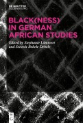 Cover-Bild zum Titel 'Black(ness) in German African Studies' von ''