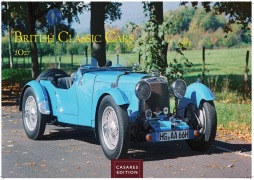Cover-Bild zum Titel 'British Classic Cars Kalender 2027 - Wandkalender | Fotokalender Englische Oldtimer 24x35cm - Eleganz der Britischen Oldtimer' von ''