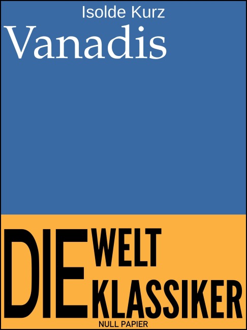 Vanadis - Isolde Kurz