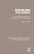 Cover-Bild zum Titel 'Disabling Policies?' von 'Gillian Fulcher'