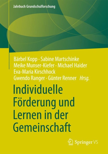 Individuelle Förderung und Lernen in der Gemeinschaft - 
