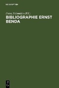 Bibliographie Ernst Benda - 