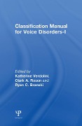 Cover-Bild zum Titel 'Classification Manual for Voice Disorders-I' von ''
