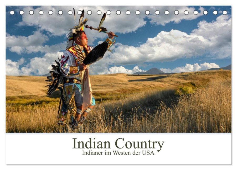 Indian Country - Indianer im Westen der USA (Tischkalender 2026 DIN A5 quer), CALVENDO Monatskalender - Christian Heeb