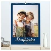 Cover-Bild zum Titel 'Dorfkinder und stolz darauf (hochwertiger Premium Wandkalender 2026 DIN A2 hoch), Kunstdruck in Hochglanz' von 'Sabine Löwer'