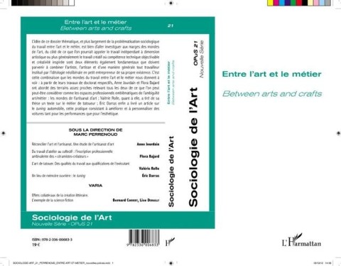 ENTRE L'ART ET LE METIER - Beteen arts and crafts - Marc Perrenoud